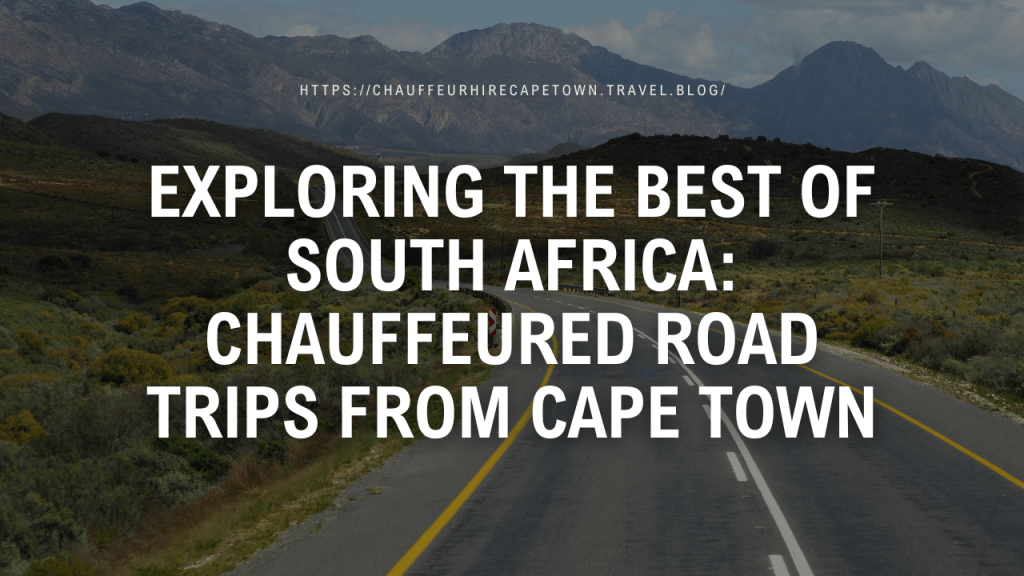 Exploring the Best of South Africa: Chauffeured Road Trips From Cape Town